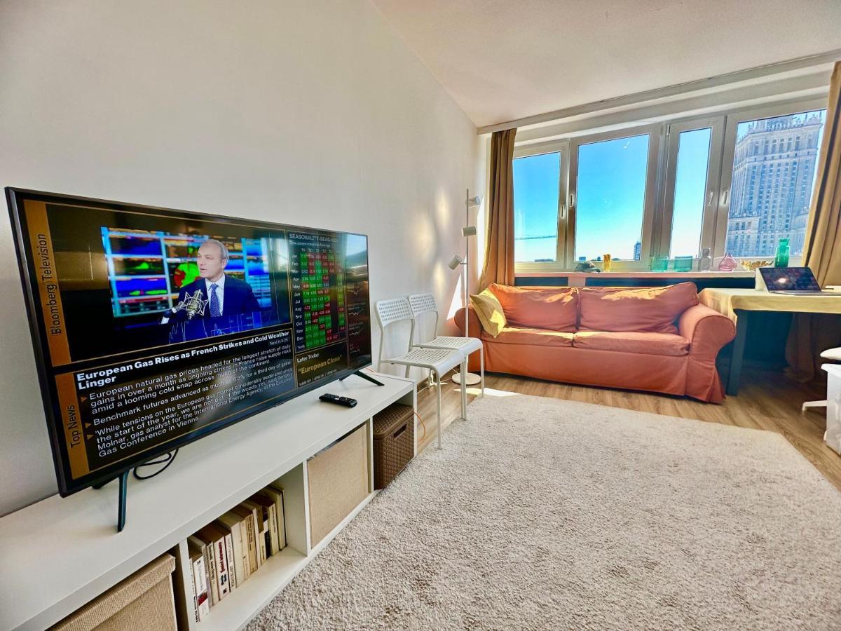 Super Apartament Brown 2X Metro Nowy Wifi Netflix Spotify Panorama Miasta وارسو المظهر الخارجي الصورة