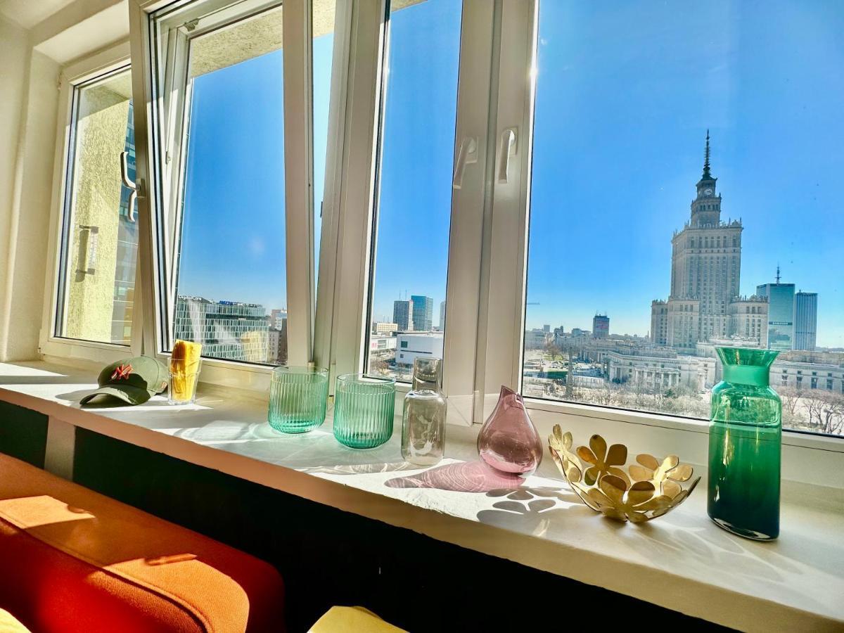 Super Apartament Brown 2X Metro Nowy Wifi Netflix Spotify Panorama Miasta وارسو المظهر الخارجي الصورة