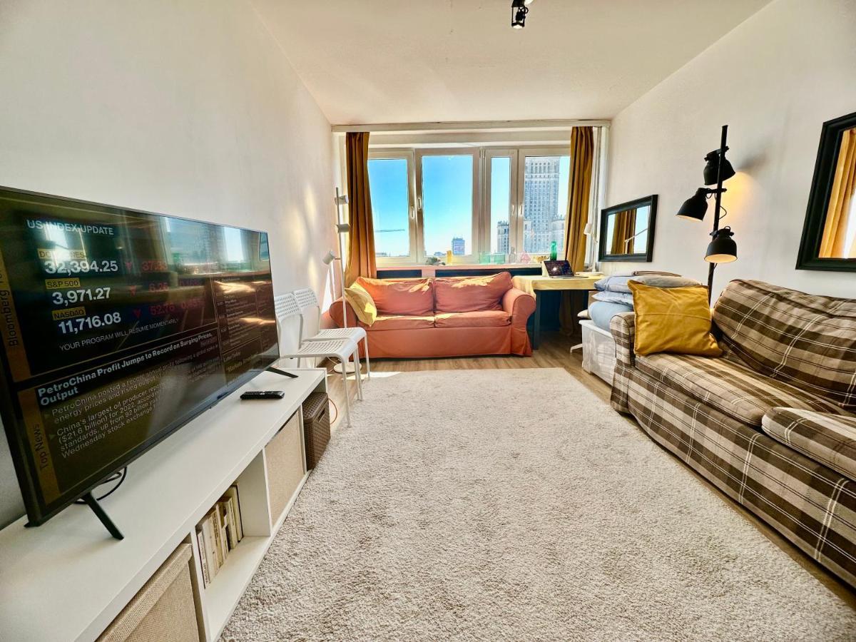 Super Apartament Brown 2X Metro Nowy Wifi Netflix Spotify Panorama Miasta وارسو المظهر الخارجي الصورة