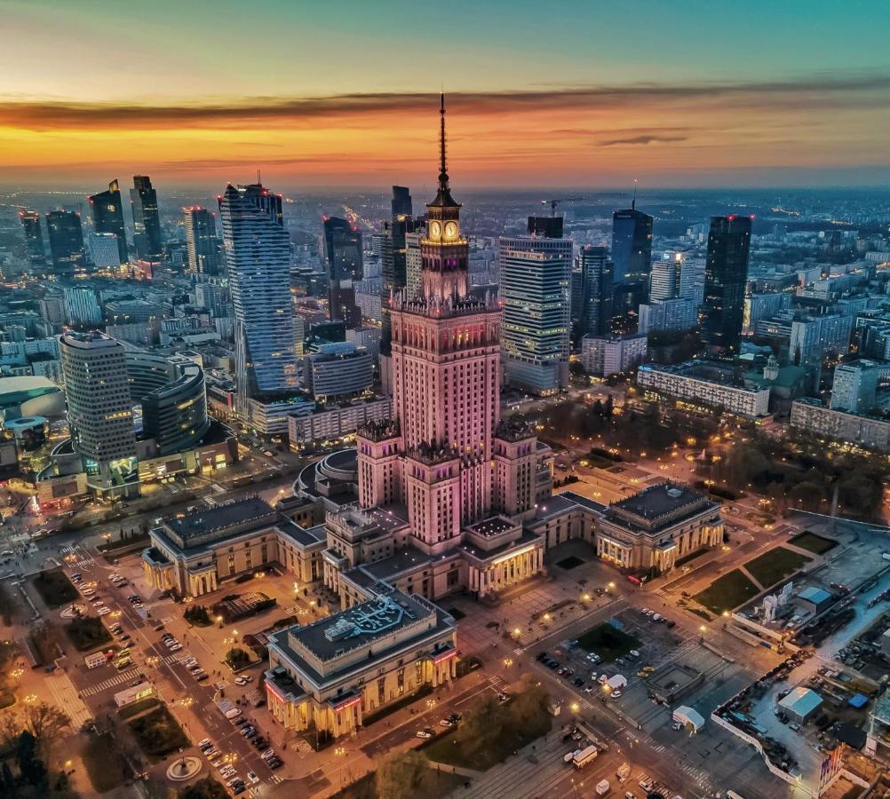 Super Apartament Brown 2X Metro Nowy Wifi Netflix Spotify Panorama Miasta وارسو المظهر الخارجي الصورة